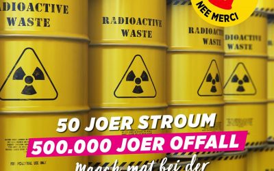 Urgent: Ensemble contre le stockage nucléaire géologique