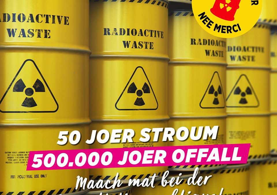 Urgent: Ensemble contre le stockage nucléaire géologique
